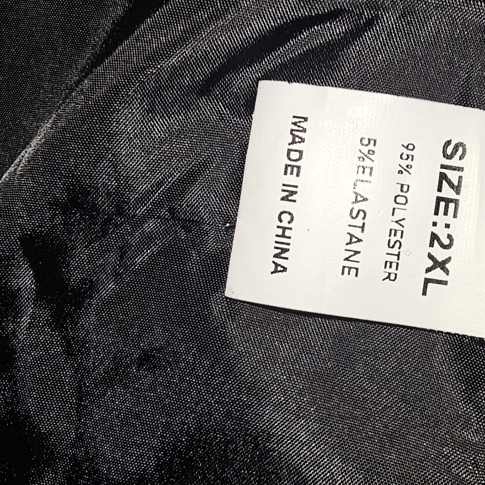 Black blazer with gold button details - Picture 4 of 12